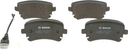 BOSCH 0 986 495 094 - Bremžu uzliku kompl., Disku bremzes autospares.lv