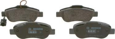 BOSCH 0 986 495 097 - Brake Pad Set, disc brake www.autospares.lv