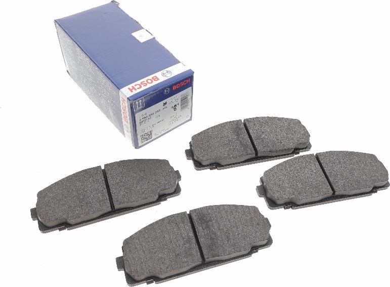 BOSCH 0 986 495 058 - Brake Pad Set, disc brake www.autospares.lv