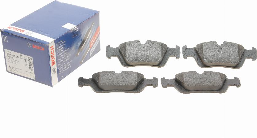 BOSCH 0 986 495 060 - Brake Pad Set, disc brake www.autospares.lv