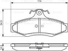 Pemebla JAPPP-398AF - Bremžu uzliku kompl., Disku bremzes autospares.lv