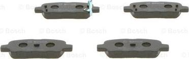 BOSCH 0 986 495 089 - Bremžu uzliku kompl., Disku bremzes www.autospares.lv