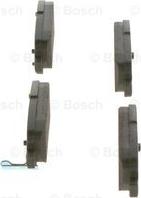 BOSCH 0 986 495 089 - Bremžu uzliku kompl., Disku bremzes www.autospares.lv