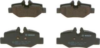 BOSCH 0 986 495 088 - Bremžu uzliku kompl., Disku bremzes www.autospares.lv