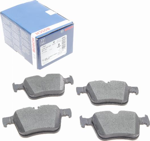 BOSCH 0 986 495 394 - Bremžu uzliku kompl., Disku bremzes www.autospares.lv