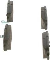 BOSCH 0 986 495 351 - Brake Pad Set, disc brake www.autospares.lv