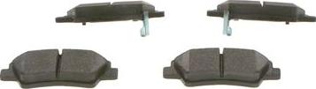 BOSCH 0 986 495 351 - Brake Pad Set, disc brake www.autospares.lv