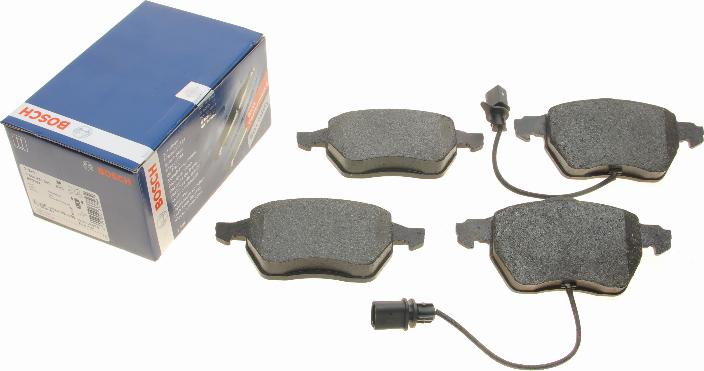 BOSCH 0 986 495 241 - Brake Pad Set, disc brake www.autospares.lv