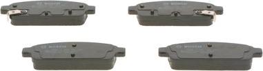 BOSCH 0 986 495 259 - Тормозные колодки, дисковые, комплект www.autospares.lv