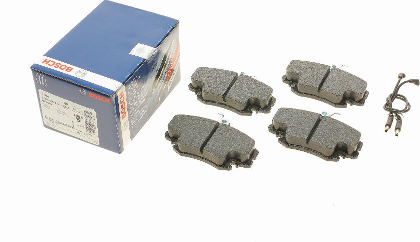 BOSCH 0 986 495 212 - Brake Pad Set, disc brake www.autospares.lv