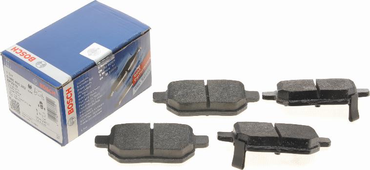 BOSCH 0 986 495 282 - Brake Pad Set, disc brake www.autospares.lv