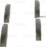 BOSCH 0 986 495 237 - Тормозные колодки, дисковые, комплект www.autospares.lv