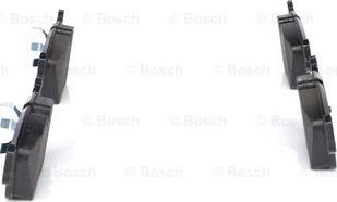 BOSCH 0 986 490 640 - Тормозные колодки, дисковые, комплект www.autospares.lv