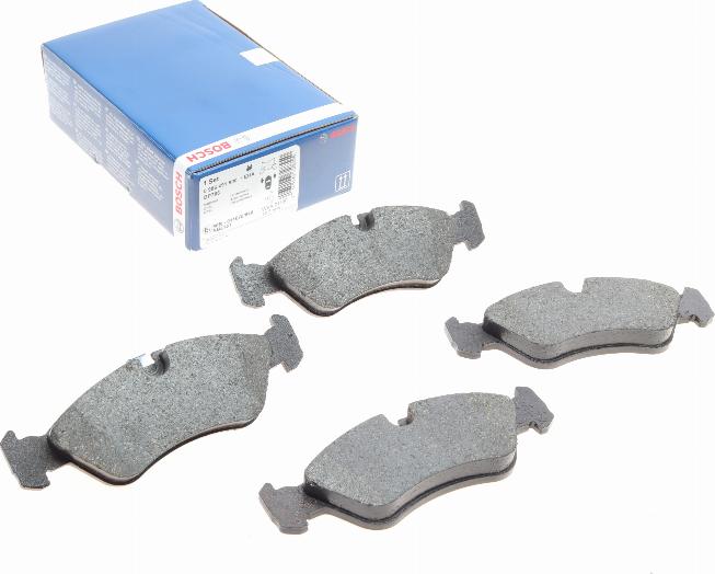 BOSCH 0 986 491 900 - Brake Pad Set, disc brake www.autospares.lv