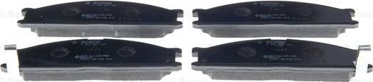 BOSCH 0 986 493 480 - Brake Pad Set, disc brake www.autospares.lv