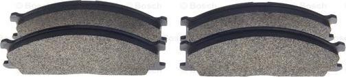 BOSCH 0 986 493 480 - Brake Pad Set, disc brake www.autospares.lv