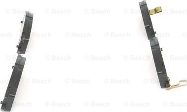 BOSCH 0 986 493 790 - Bremžu uzliku kompl., Disku bremzes www.autospares.lv