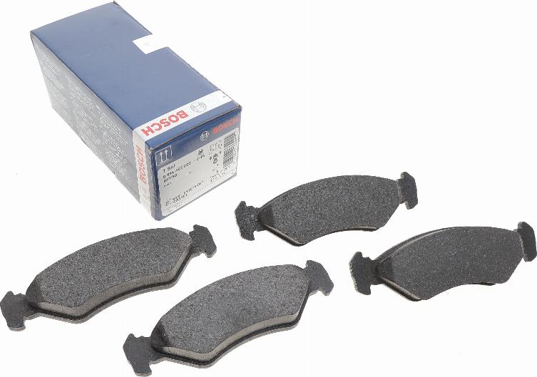 BOSCH 0 986 492 020 - Bremžu uzliku kompl., Disku bremzes www.autospares.lv