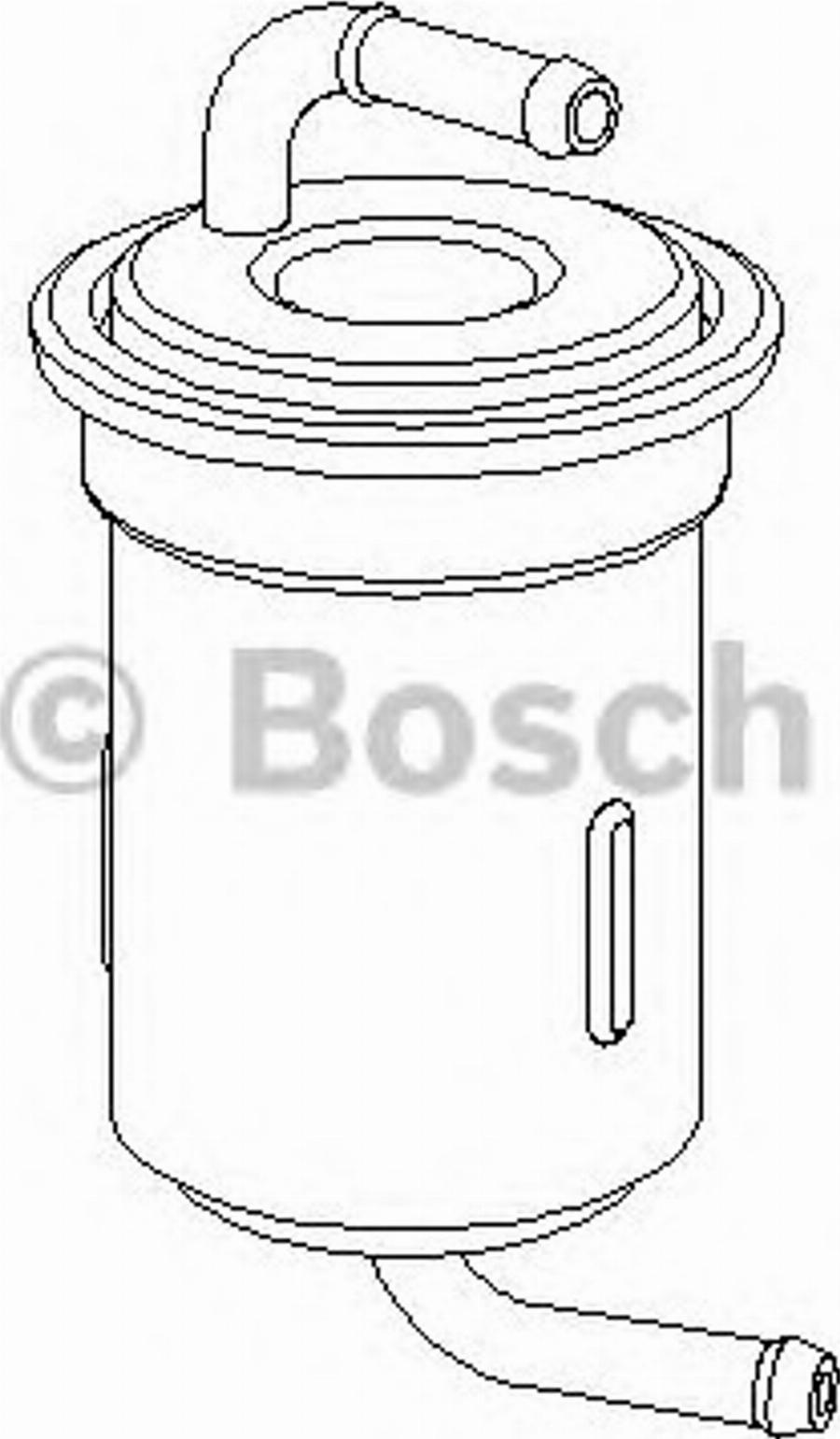 BOSCH 0986450510 - Топливный фильтр www.autospares.lv