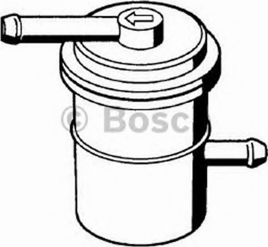 BOSCH 0 986 450 137 - Degvielas filtrs www.autospares.lv