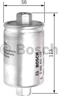 BOSCH 0 986 450 124 - Топливный фильтр www.autospares.lv