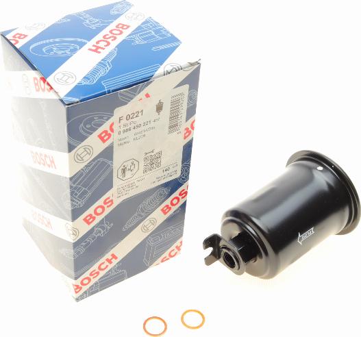 BOSCH 0 986 450 221 - Degvielas filtrs autospares.lv