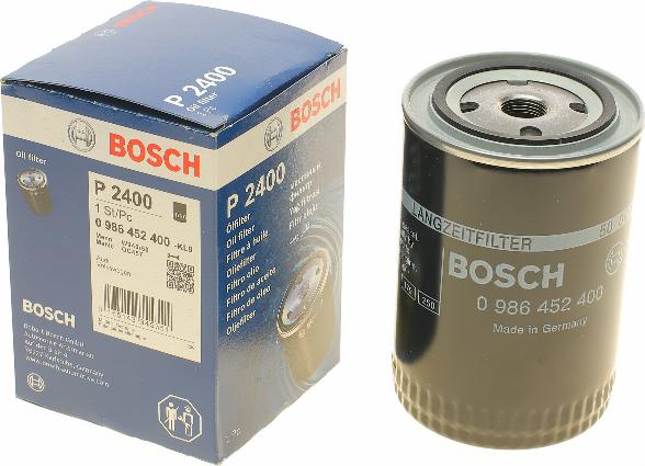 BOSCH 0 986 452 400 - Eļļas filtrs autospares.lv