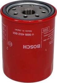 BOSCH 0 986 452 601 - Oil Filter www.autospares.lv