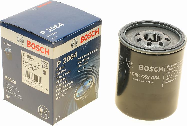 BOSCH 0 986 452 064 - Eļļas filtrs www.autospares.lv