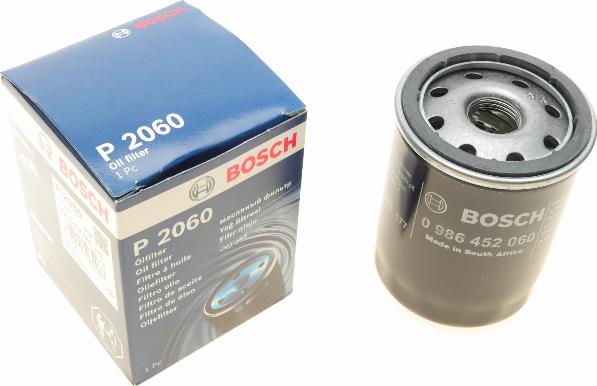 BOSCH 0 986 452 060 - Eļļas filtrs www.autospares.lv