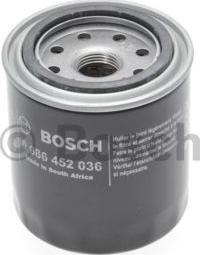 BOSCH 0 986 452 036 - Eļļas filtrs www.autospares.lv