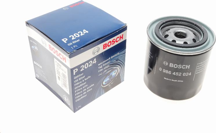 BOSCH 0 986 452 024 - Масляный фильтр www.autospares.lv