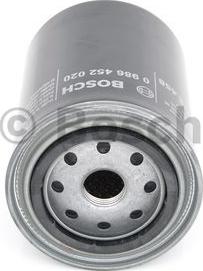 BOSCH 0 986 452 020 - Масляный фильтр www.autospares.lv