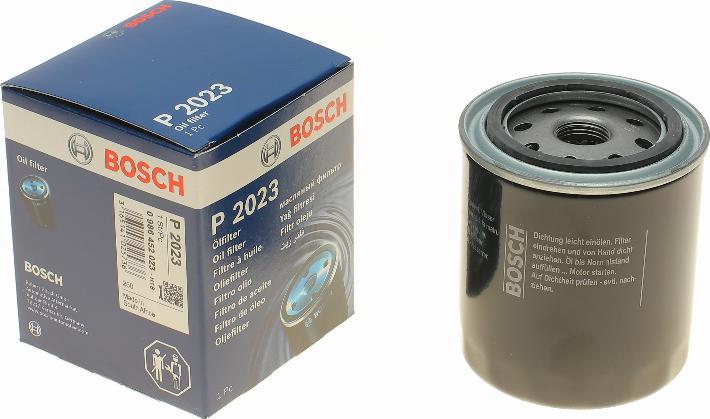 BOSCH 0 986 452 023 - Eļļas filtrs www.autospares.lv