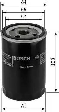 BOSCH 0 986 452 929 - Eļļas filtrs www.autospares.lv