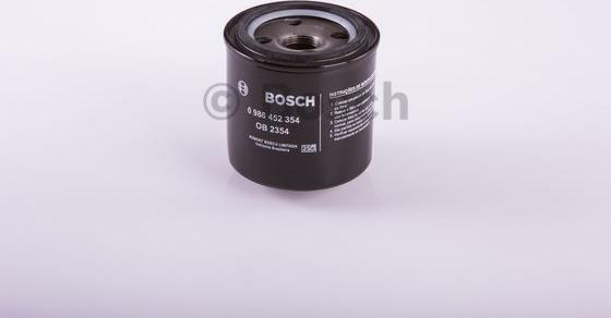 BOSCH 0 986 452 354 - Масляный фильтр www.autospares.lv