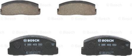 BOSCH 0 986 469 550 - Bremžu uzliku kompl., Disku bremzes www.autospares.lv