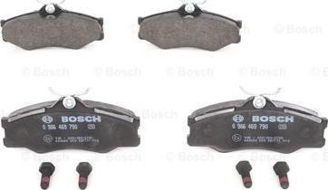 BOSCH 0 986 469 790 - Bremžu uzliku kompl., Disku bremzes www.autospares.lv