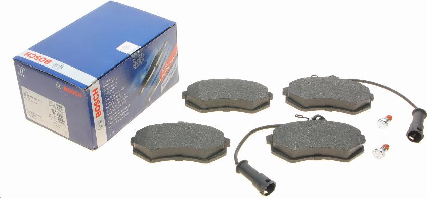 BOSCH 0 986 466 693 - Brake Pad Set, disc brake www.autospares.lv