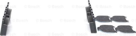 BOSCH 0 986 466 871 - Bremžu uzliku kompl., Disku bremzes www.autospares.lv