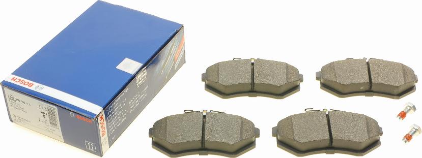 BOSCH 0 986 466 700 - Brake Pad Set, disc brake www.autospares.lv