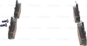 BOSCH 0 986 466 700 - Bremžu uzliku kompl., Disku bremzes www.autospares.lv