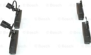 BOSCH 0 986 460 948 - Тормозные колодки, дисковые, комплект www.autospares.lv