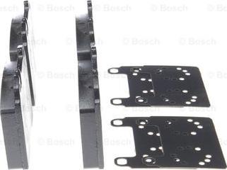 BOSCH 0 986 460 966 - Bremžu uzliku kompl., Disku bremzes autospares.lv