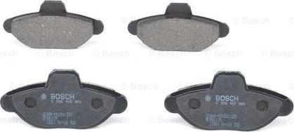 BOSCH 0 986 460 968 - Brake Pad Set, disc brake www.autospares.lv