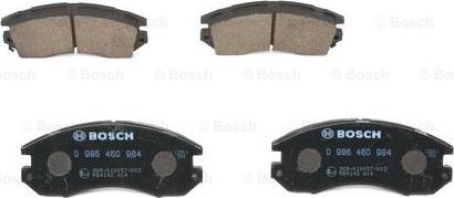 BOSCH 0 986 460 984 - Bremžu uzliku kompl., Disku bremzes www.autospares.lv