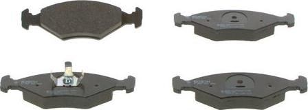 BOSCH 0 986 460 986 - Brake Pad Set, disc brake www.autospares.lv