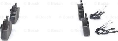 BOSCH 0 986 460 983 - Тормозные колодки, дисковые, комплект www.autospares.lv