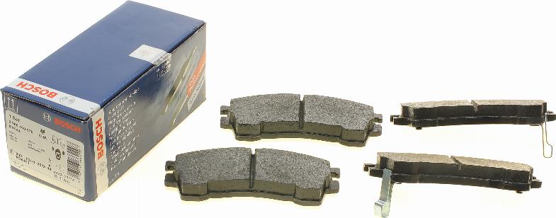 BOSCH 0 986 460 975 - Brake Pad Set, disc brake www.autospares.lv