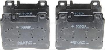 BOSCH 0 986 460 976 - Bremžu uzliku kompl., Disku bremzes www.autospares.lv